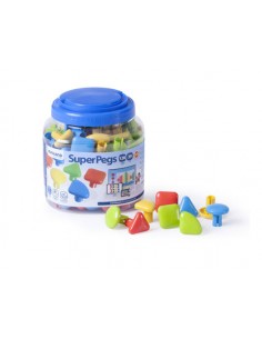 Juego miniland super pegs...