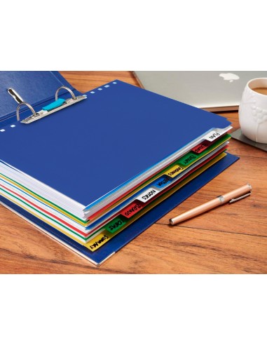 Separador liderpapel plàstic joc de 5...