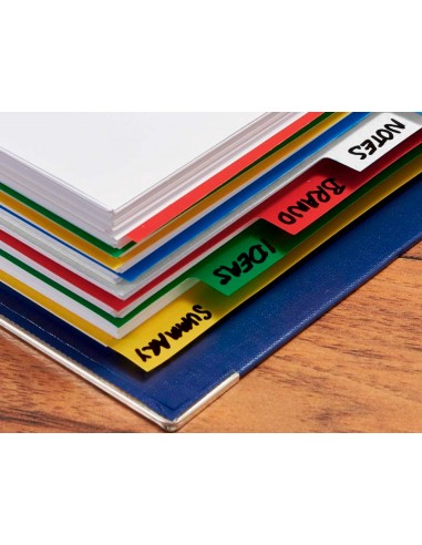 Separador liderpapel plàstic joc de 6...