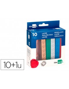 Lacre liderpapel amb segell...