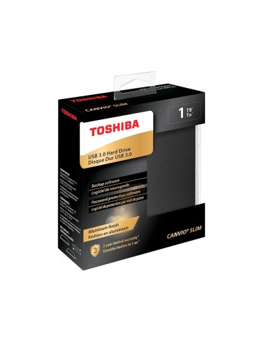 Disc dur extern toshiba canvi slim...