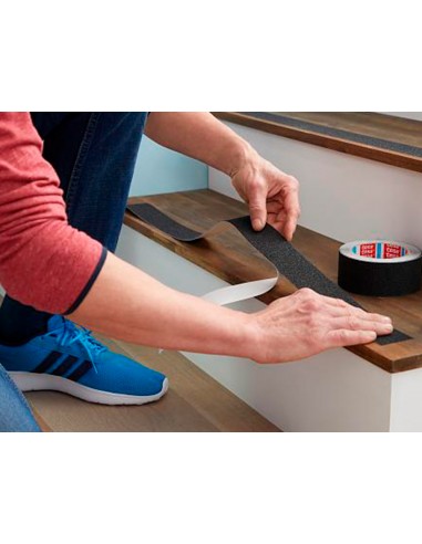 Cinta antideslizante adhesiva tesa...