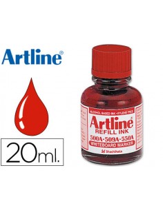 Tinta artline rojo para...