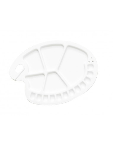 Paleta plàstic lidercolor ovalada 17...