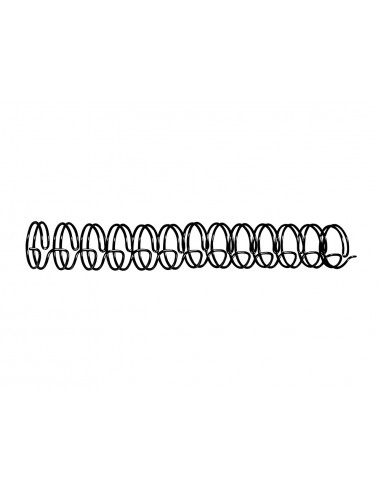 Espiral wire 3:1 6,3 mm n.4 negre...