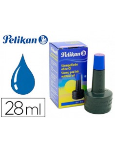 Tinta tampon pelikan azul...