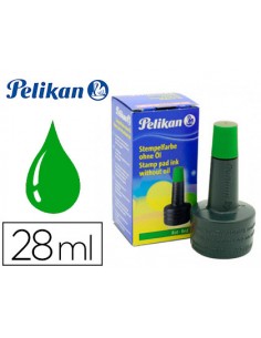 Tinta tampon pelikan verde...