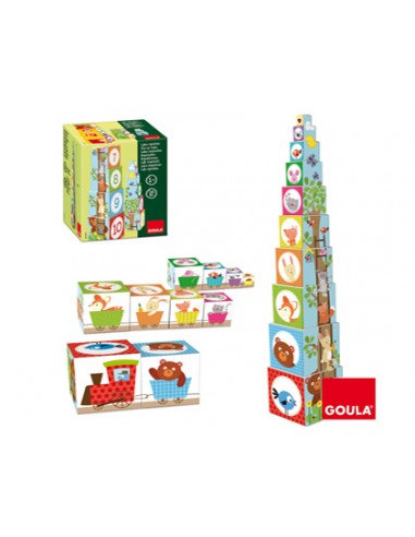 Joc diset didàctics cubs apilables...