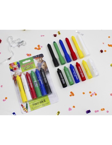 Barra maquillatge face stick 6 colors...