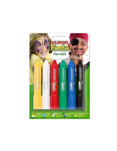 Barra maquillatge face stick 6 colors...