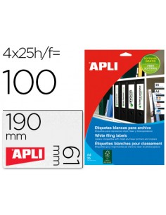 Etiqueta adhesiva apli 1233...