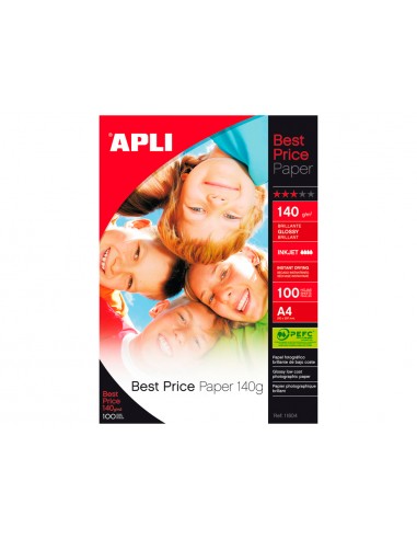 Papel fotografico apli glossy din a4... Papel fotografico apli glossy din a4...