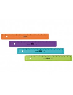 Regla m+r 16 cm plastico... 2