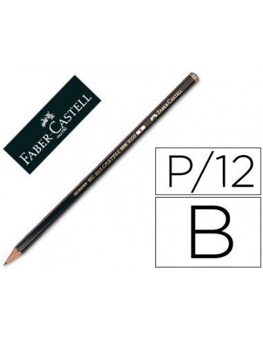 Llapis de grafit faber 9000 b unitat