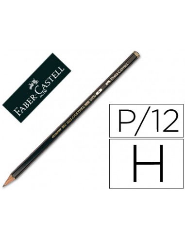 Llapis de grafit faber 9000 h unitat