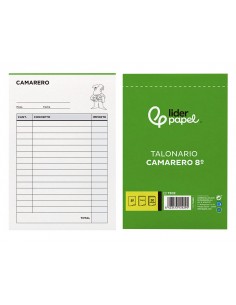 Talonario liderpapel...
