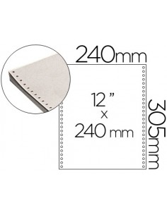 Papel continuo 240x12...