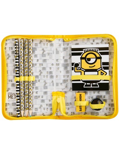 Bossa portatot amb cremallera minions...