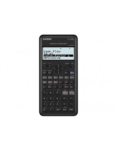 Calculadora casio fc-100v financera 4...