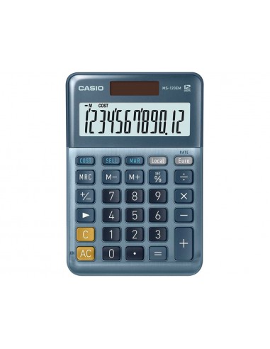 Calculadora casio ms-120em sobretaula...