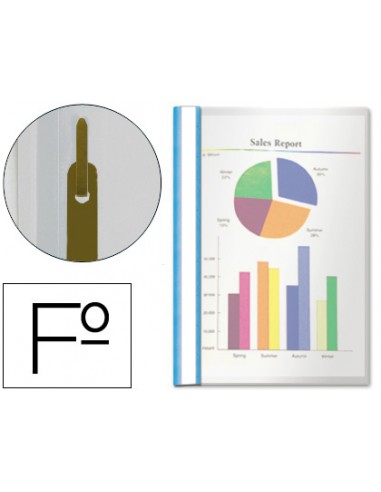 Carpeta dossier fastener plàstic...