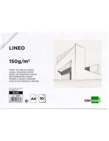 Paper dibuix liderpapel 210x297mm...