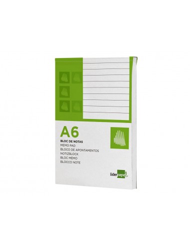 Bloc notes liderpapel horitzontal a6...