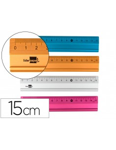 Regla liderpapel 15 cm...
