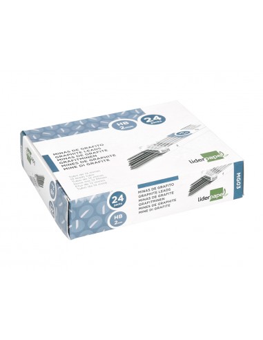 Mines liderpapel grafit 2 mm estoig...