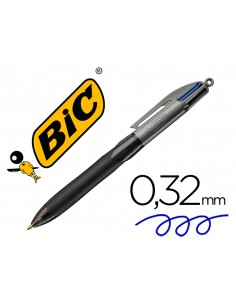Boligrafo bic cuatro...
