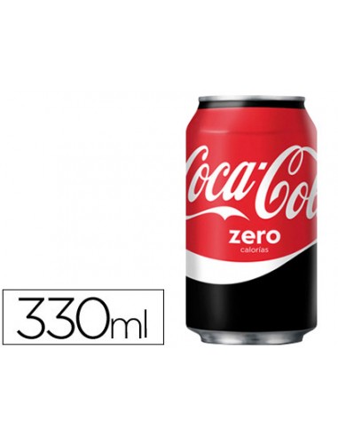Refresc coca-cola zero llauna 330 ml