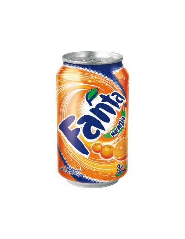 Refresc fanta taronja llauna 330 ml
