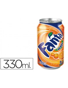 Refresco fanta naranja lata...
