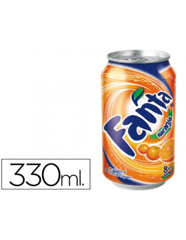 Refresc fanta taronja llauna 330 ml