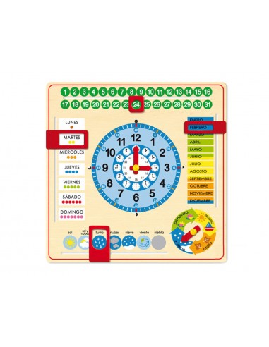 Joc goula didactico rellotge...