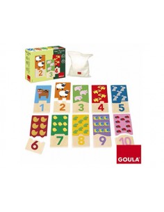 Puzle goula infantil duo 1-10