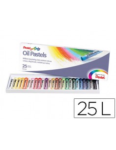 Lapices pentel oil pastel...