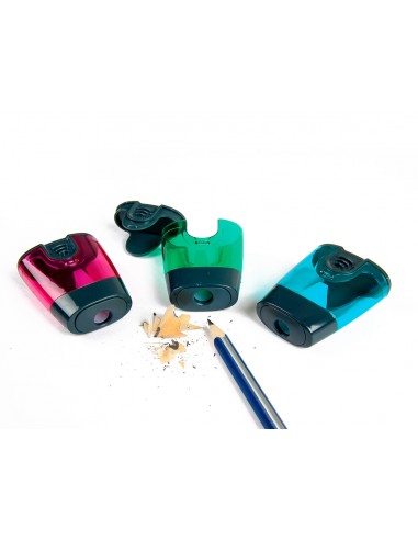 Sacapuntes liderpapel plàstic 1 ús...