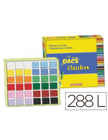 Lapices cera dacs classbox caja de...