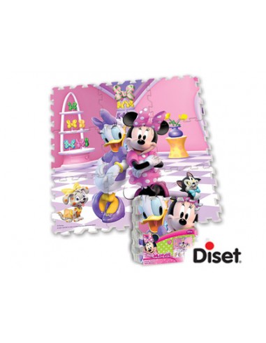 Puzle diset catifa foam minnie...