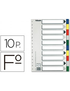 Separador esselte plastico...