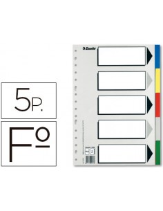 Separador esselte plastico...