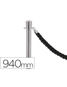 Poste separador cromado...