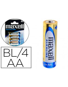 Pila maxell alcalina 1.5 v...