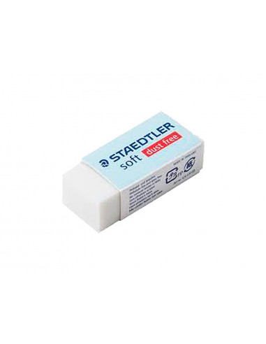 Goma d'esborrar staedtler soft blanca...