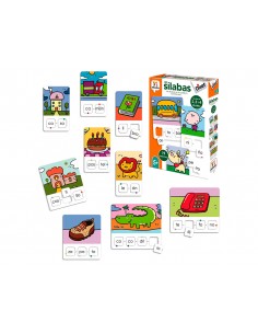 Joc diset didàctic les silabes 2