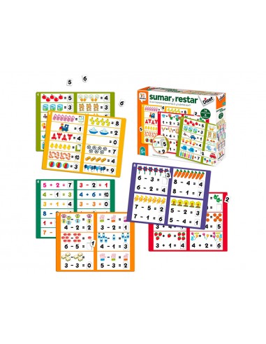 Joc diset didàctic sumar i restar