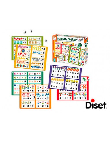 Joc diset didàctic sumar i restar