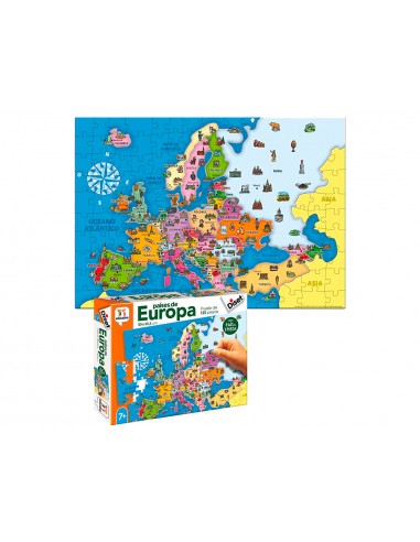 Joc diset didàctic paises d'europa