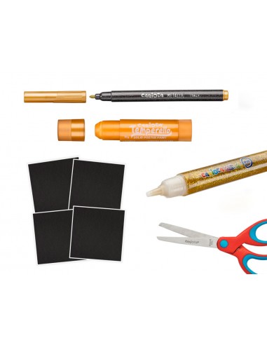 Set de dibuix carioca metallic pop up...